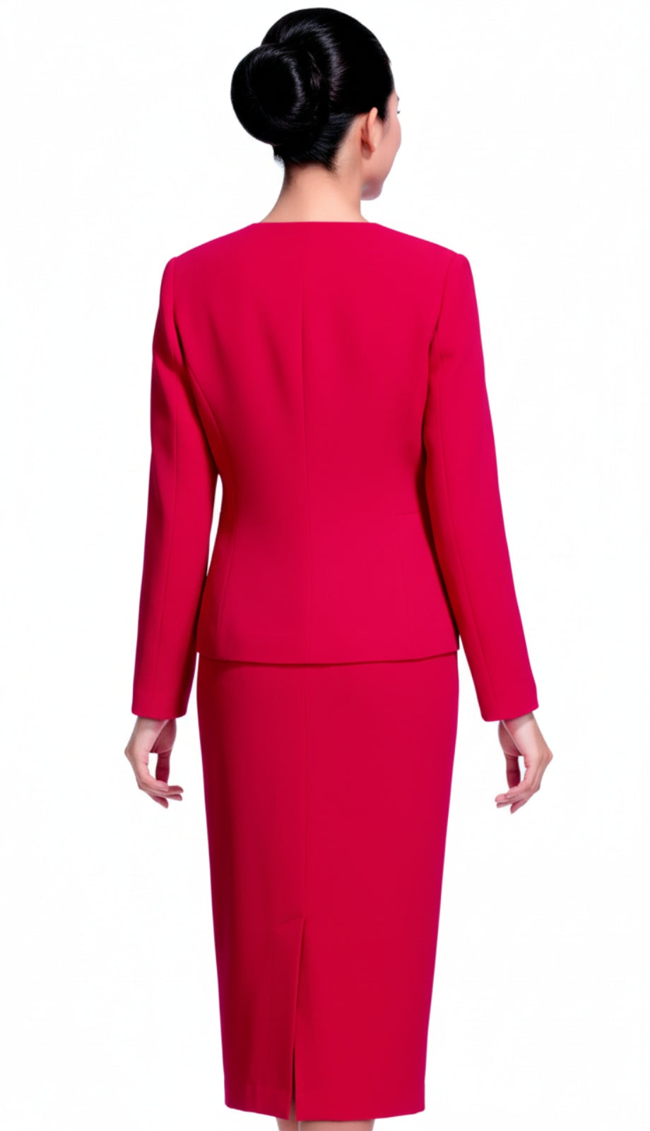 Nina Massini 2265-RED-CO Church Suit