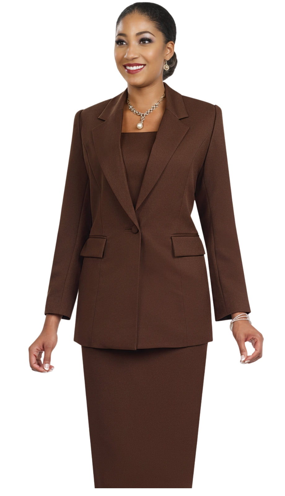 Ben Marc 2295-CHOC Church Suit