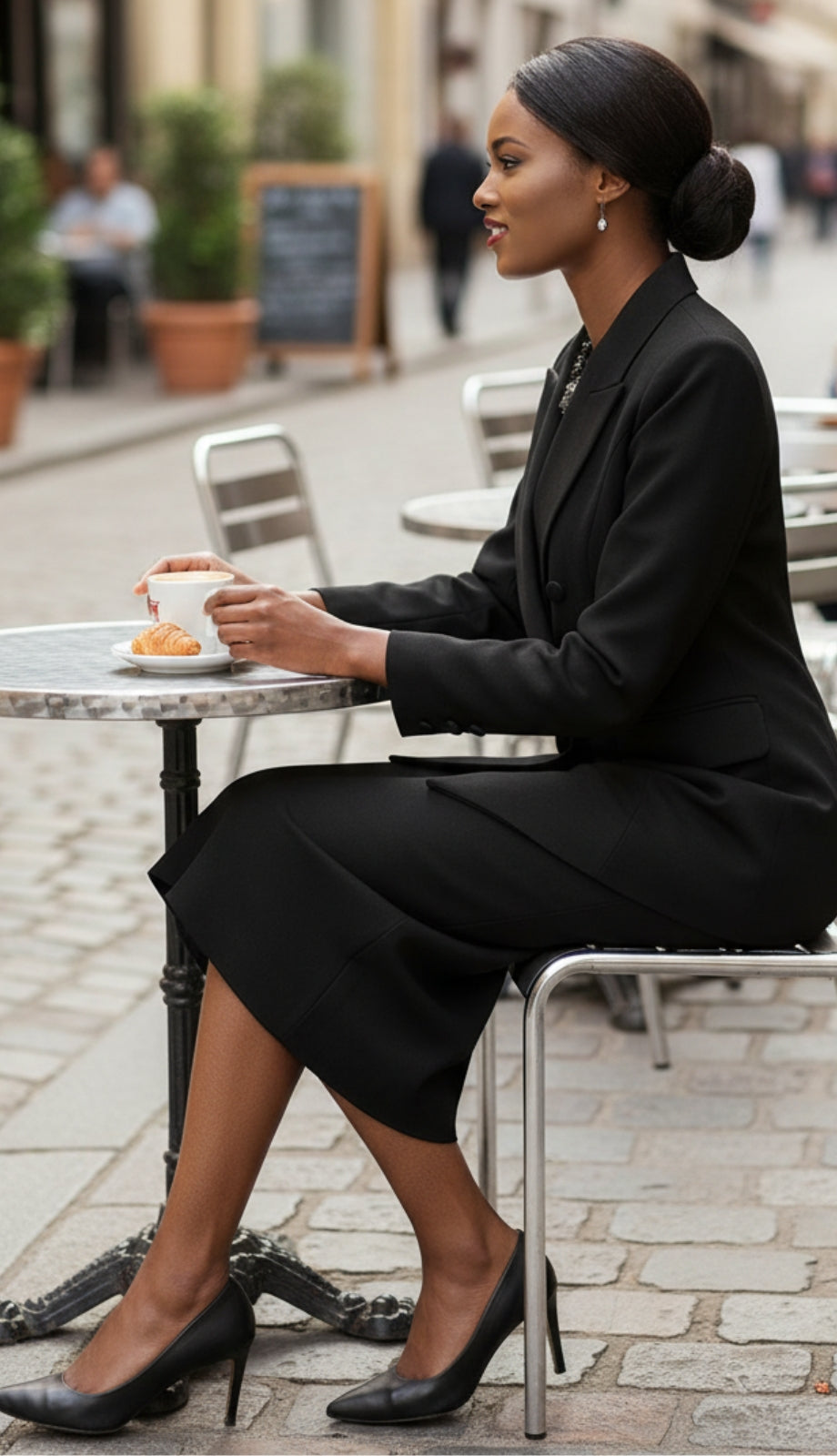 Ben Marc 2298-BLK Church Usher Suit