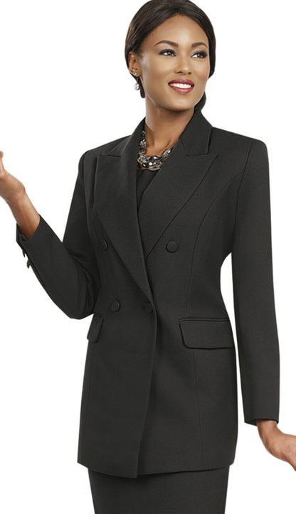 Ben Marc 2298-BLK Church Usher Suit
