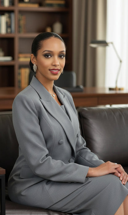 Ben Marc 2298-SIL Church Usher Suit