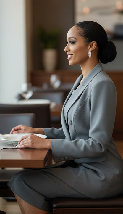 Ben Marc 2298-SIL Church Usher Suit