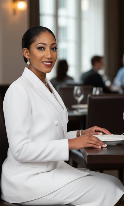 Ben Marc 2298-WHT Usher Church Suit