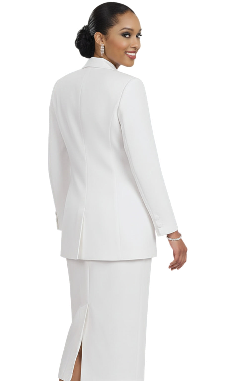 Ben Marc 2299-WHT Church Suit