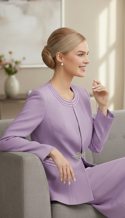 Nina Massini "2368-LAV-CO" Church Suit