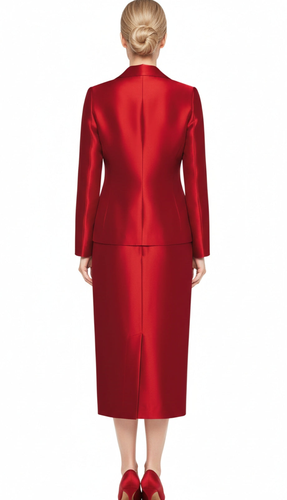 Nina Massini 2368-RED  Church Suit