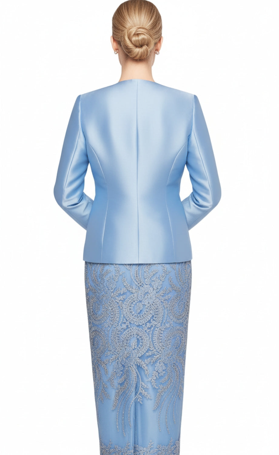 Nina Massini 2470-SKY Church Suit