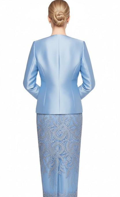 Nina Massini 2470-SKY Church Suit
