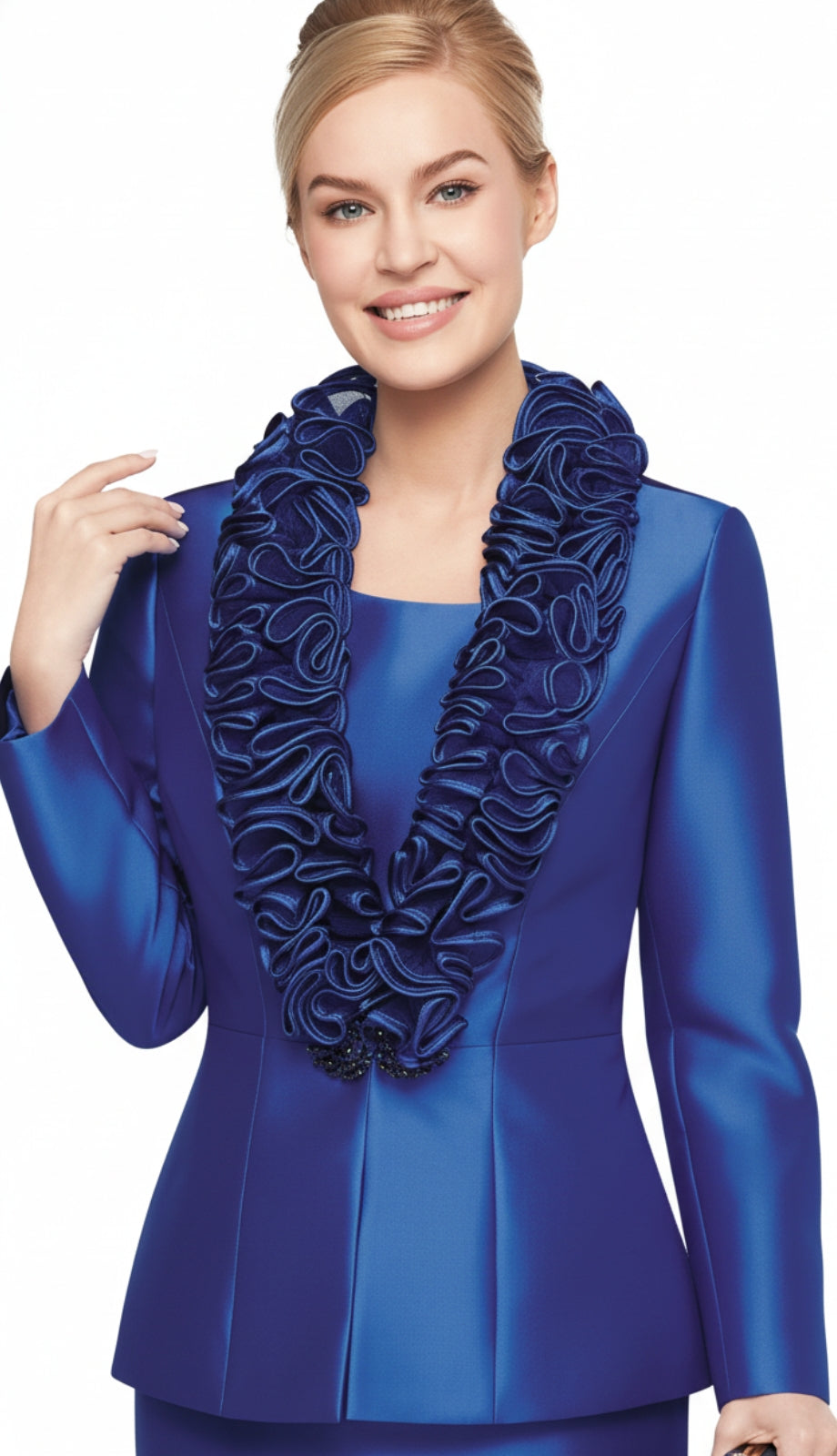 Nina Massini 2505-RYL Church Suit