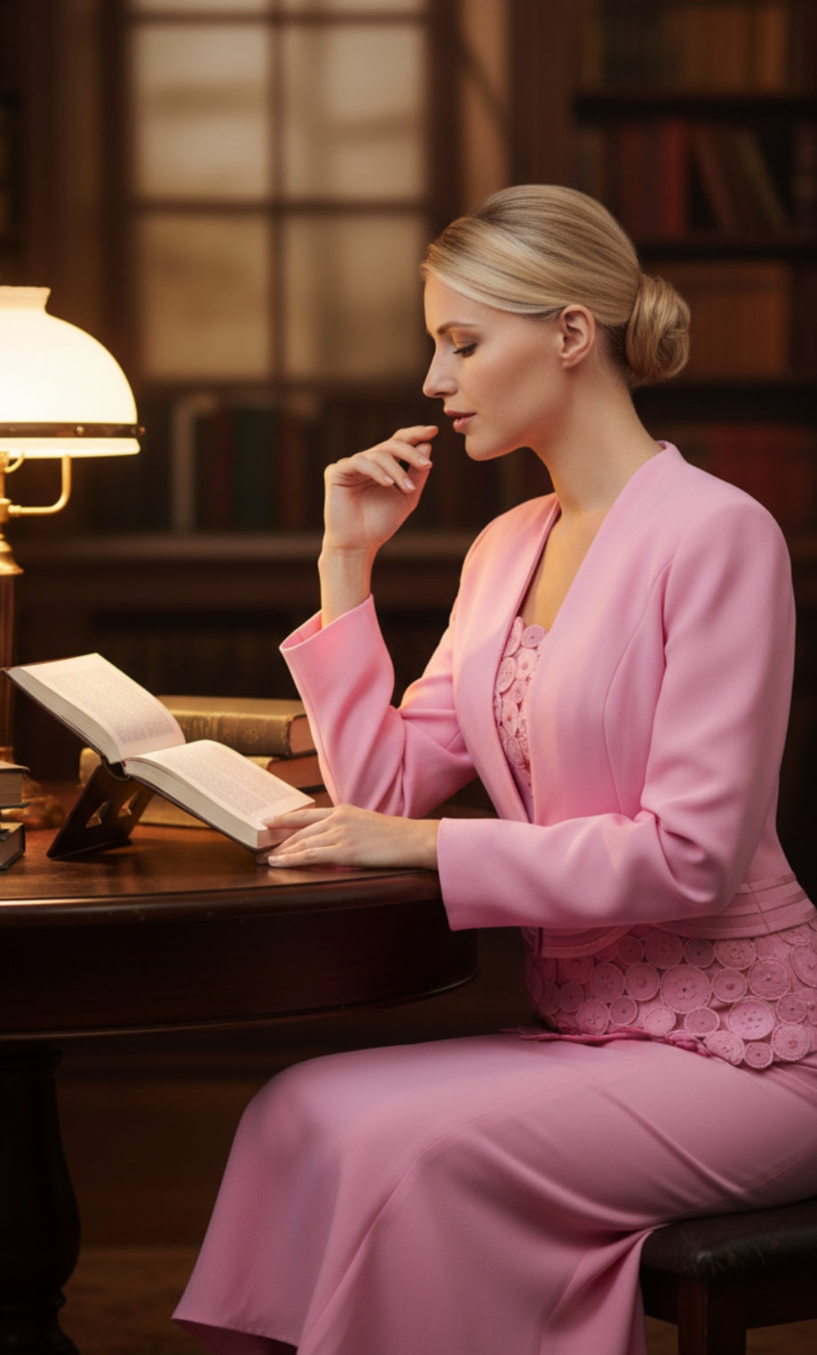 Nina Massini 2547-PNK Church Suit