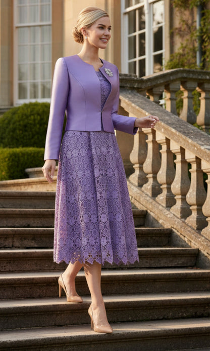 Nina Nischelle 2883-LAV Church Dress