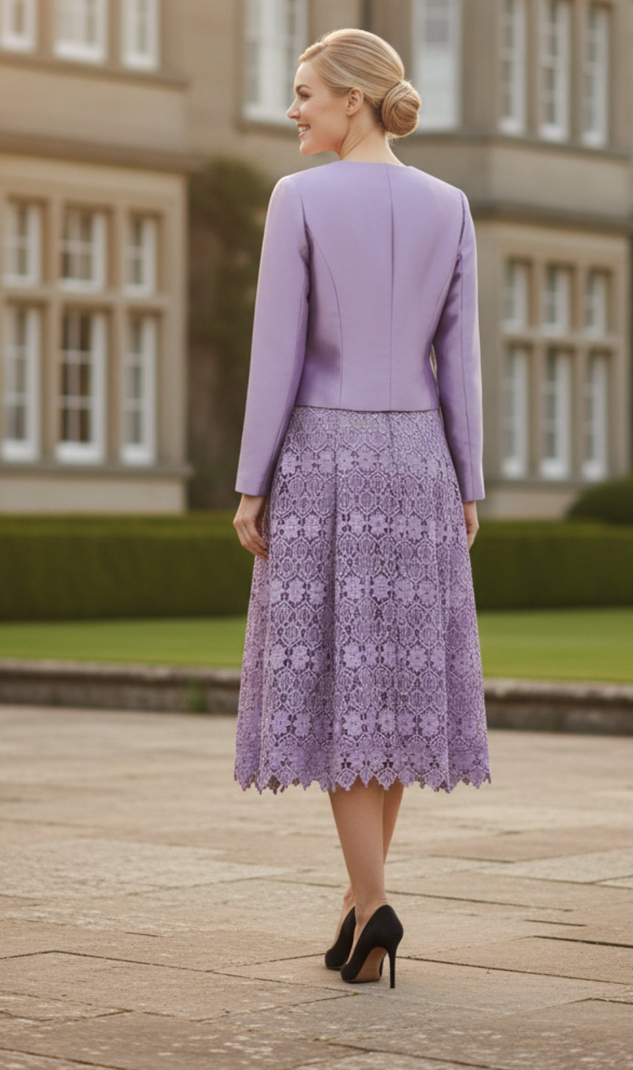 Nina Nischelle 2883-LAV Church Dress