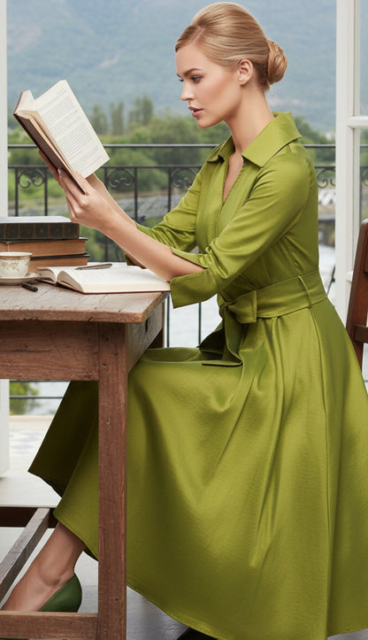 Nina Nischelle 2980-LIME Church Dress