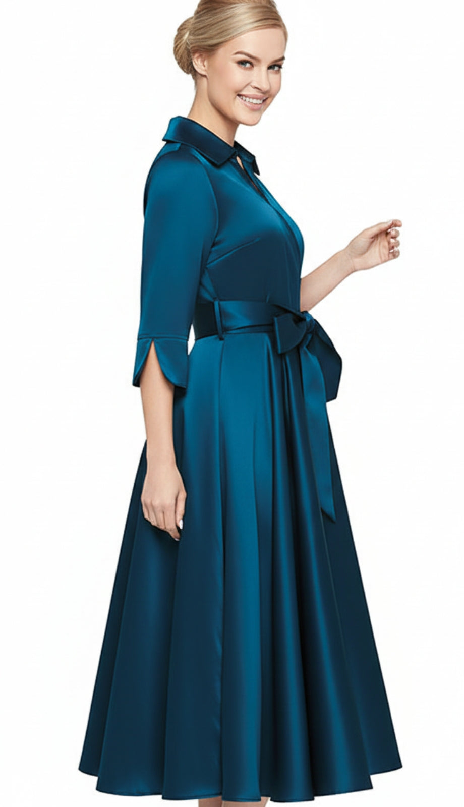 Nina Nischelle 2980S-TBLU Church Dress