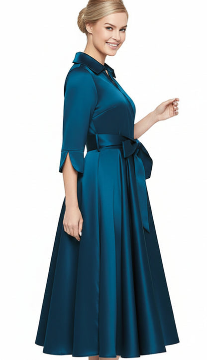 Nina Nischelle 2980S-TBLU Church Dress