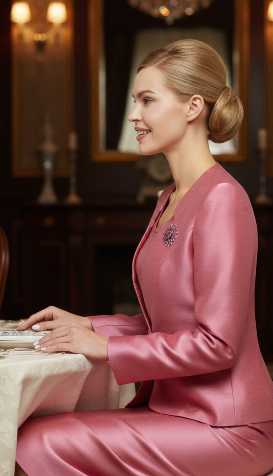 Nina Massini 3089-QS Church Suit