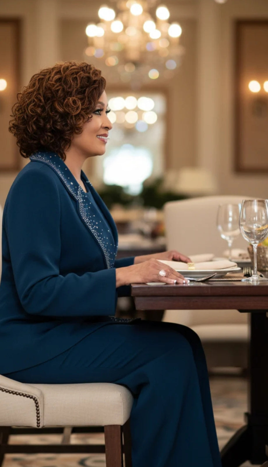 Dorinda Clark Cole 309093-NV-IH Church Suit