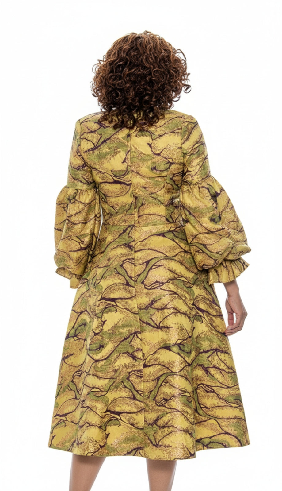 Dorinda Clark Cole 309121-GLD-QS Church Dress