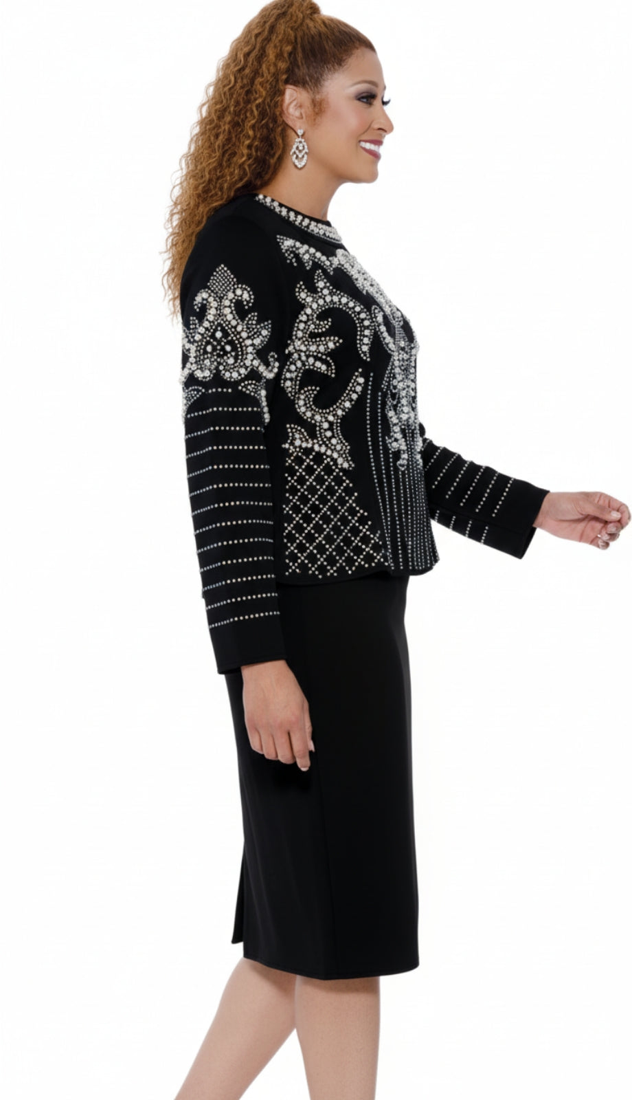 Dorinda Clark Cole 309731-BLK Church Suit