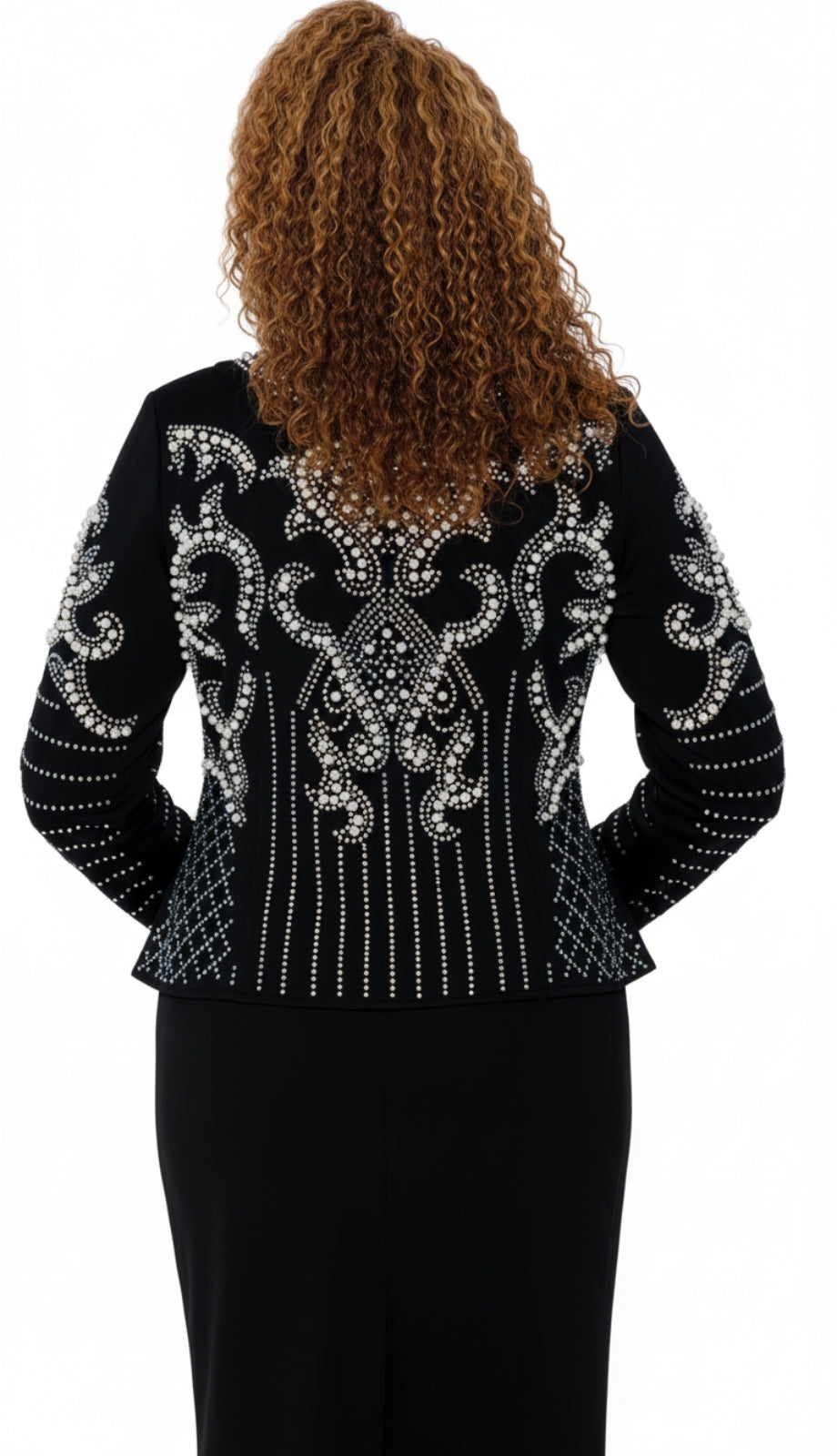 Dorinda Clark Cole 309731-BLK-QS Church Suit