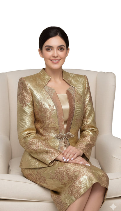 Nina Massini 3172 Church Suit
