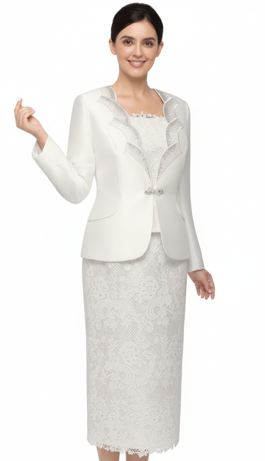 Nina Massini 3173 Church Suit