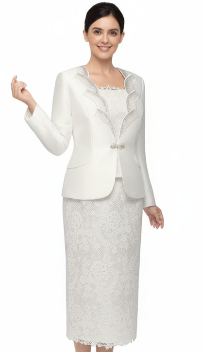 Nina Massini 3173 Church Suit
