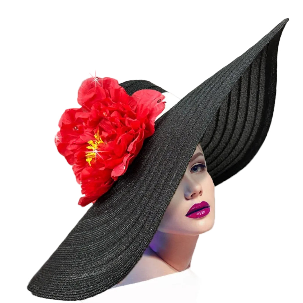 Church Hat 3379 BLK THE WAVE