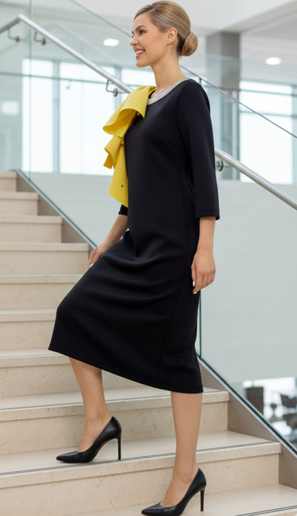 Nina Nischelle 3666-BLK Church Dress