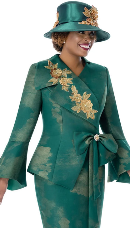 GMI 401932-GRN-QS Church Suit