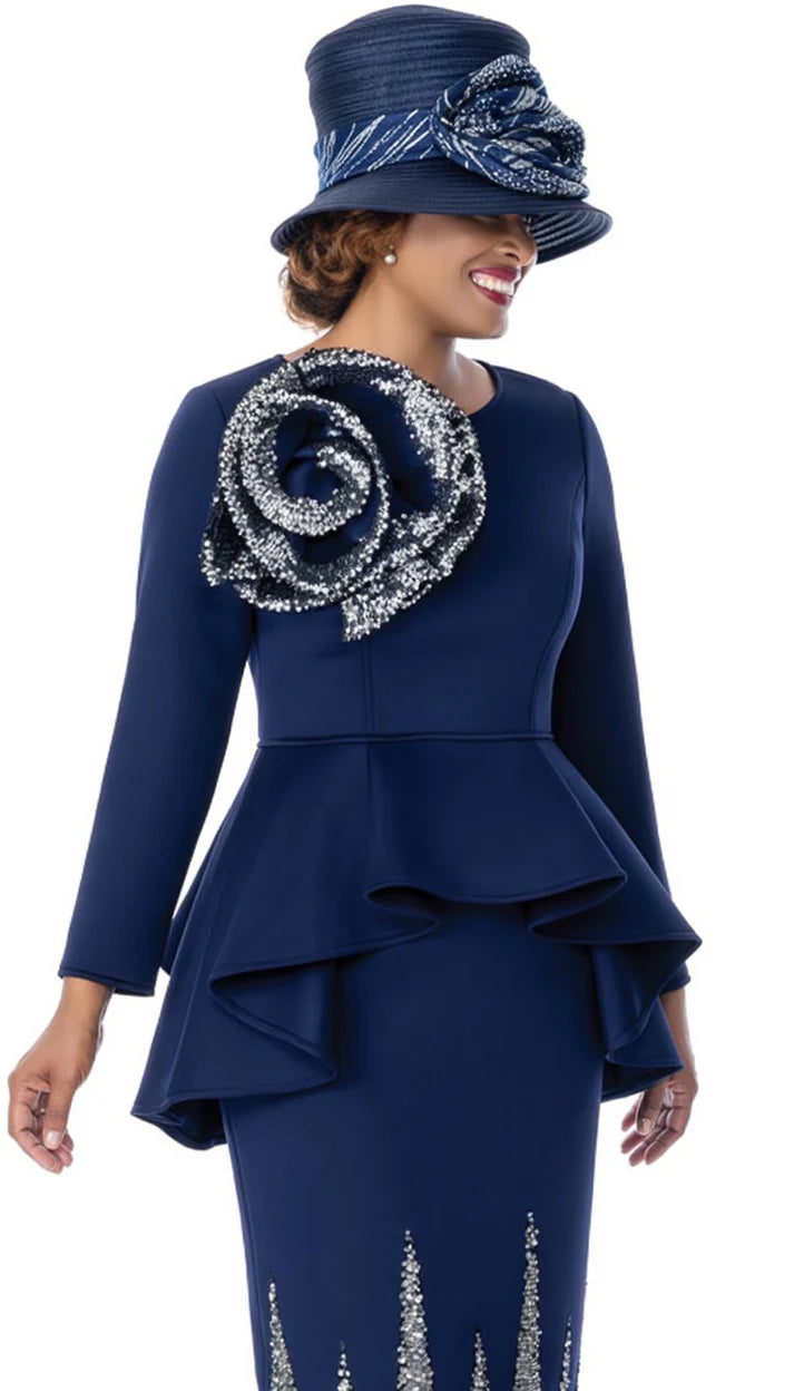 GMI 402112-NVY-H Church Hat