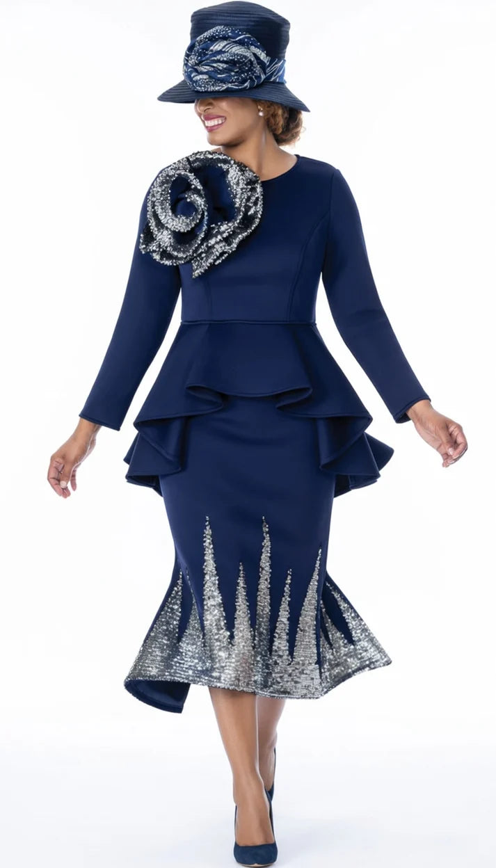 GMI 402112-NVY-H Church Hat