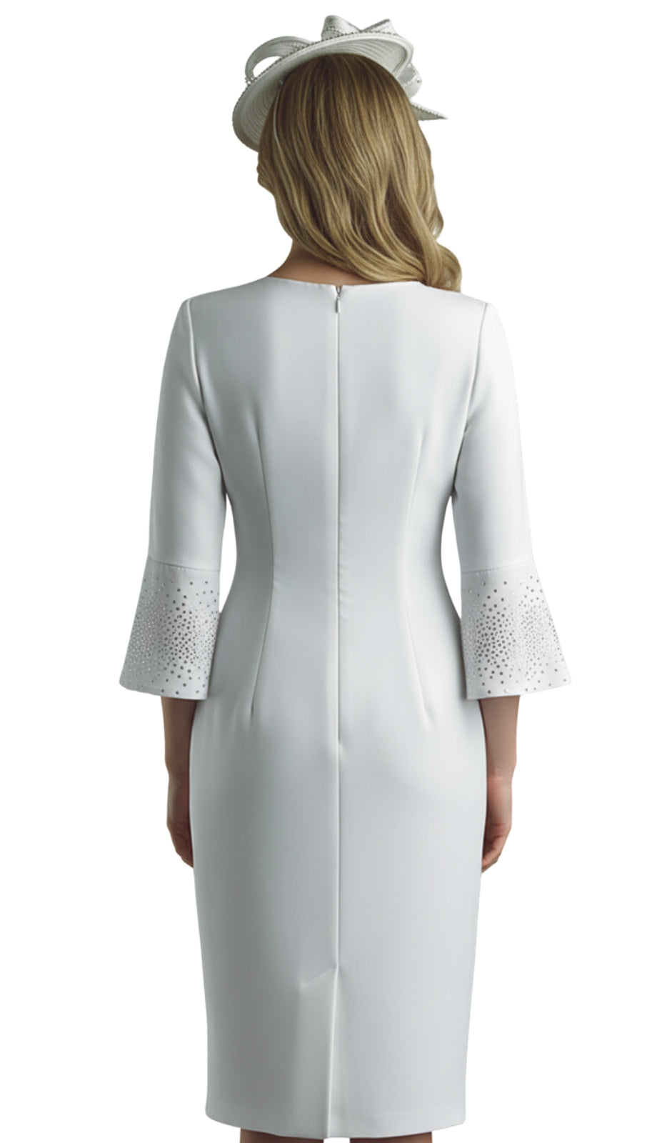 Lily And Taylor 4092-WHT Church Dress