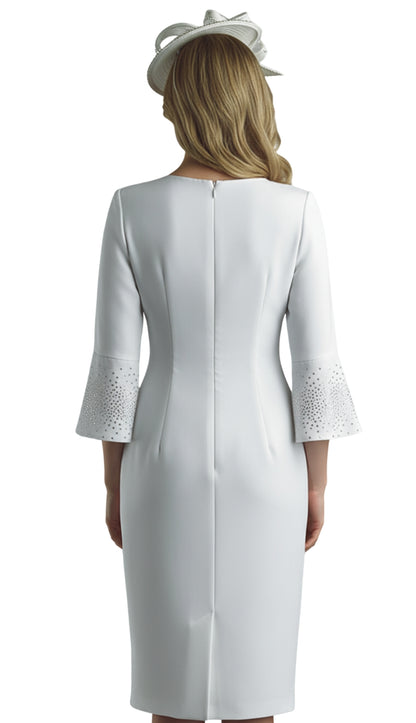 Lily And Taylor 4092-WHT Church Dress