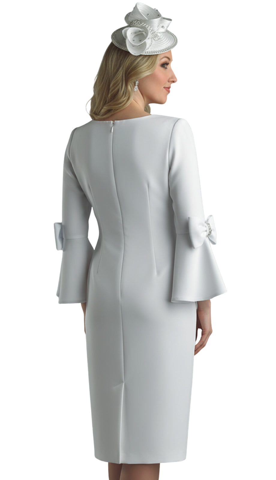 Lily And Taylor 4154-IVO Church Dress