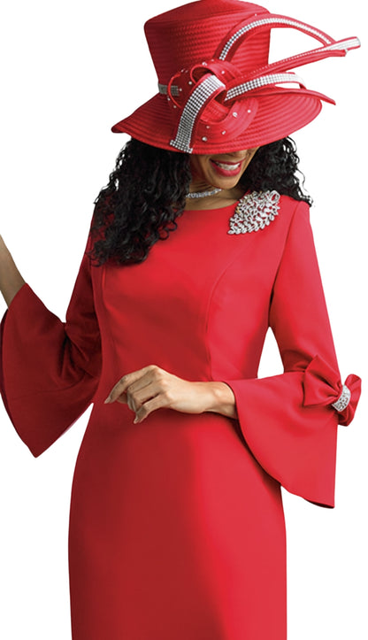 Lily And Taylor 4154-H Church Dress-Hat