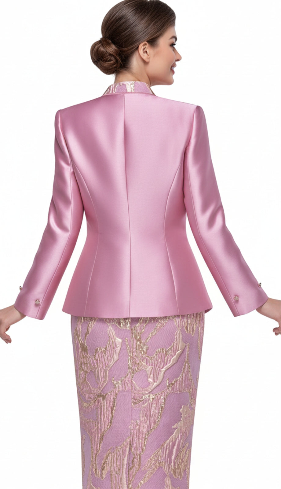 Serafina 4321-MAUVE Church Suit