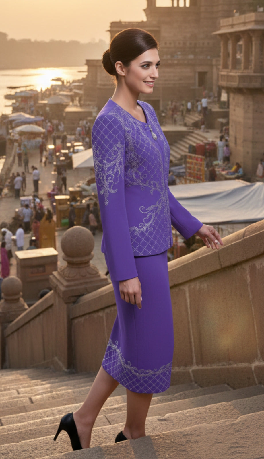 Serafina 4373 Church Suit