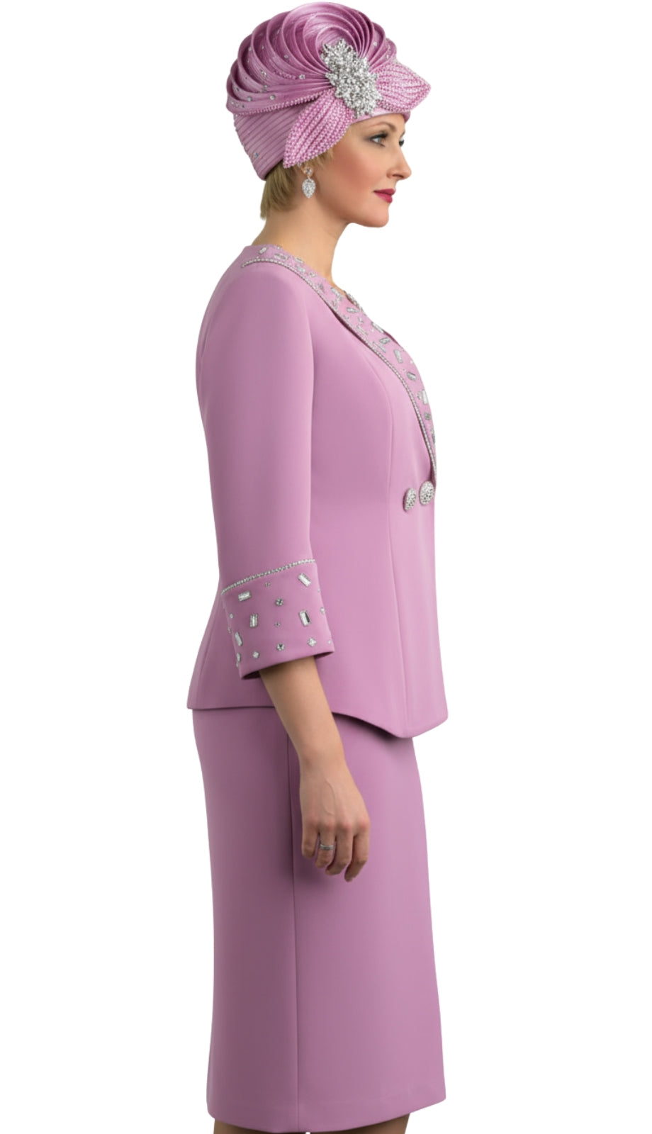 Lily And Taylor 4638-ROSE Church Suit