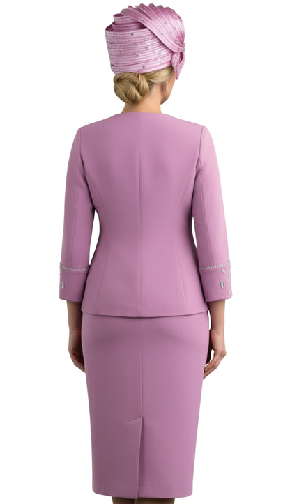 Lily And Taylor 4638-ROSE Church Suit