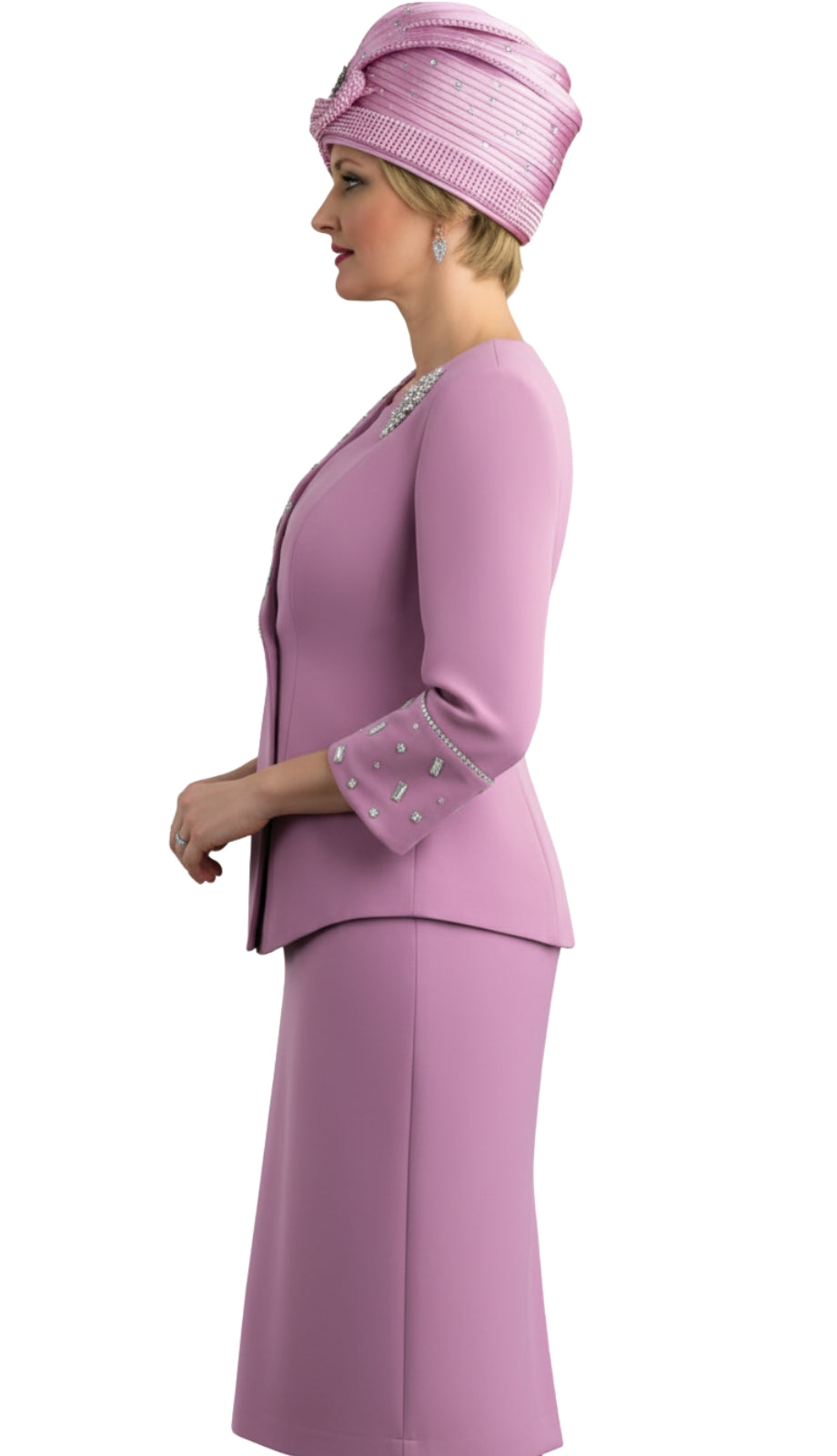 Lily And Taylor 4638-ROSE Church Suit