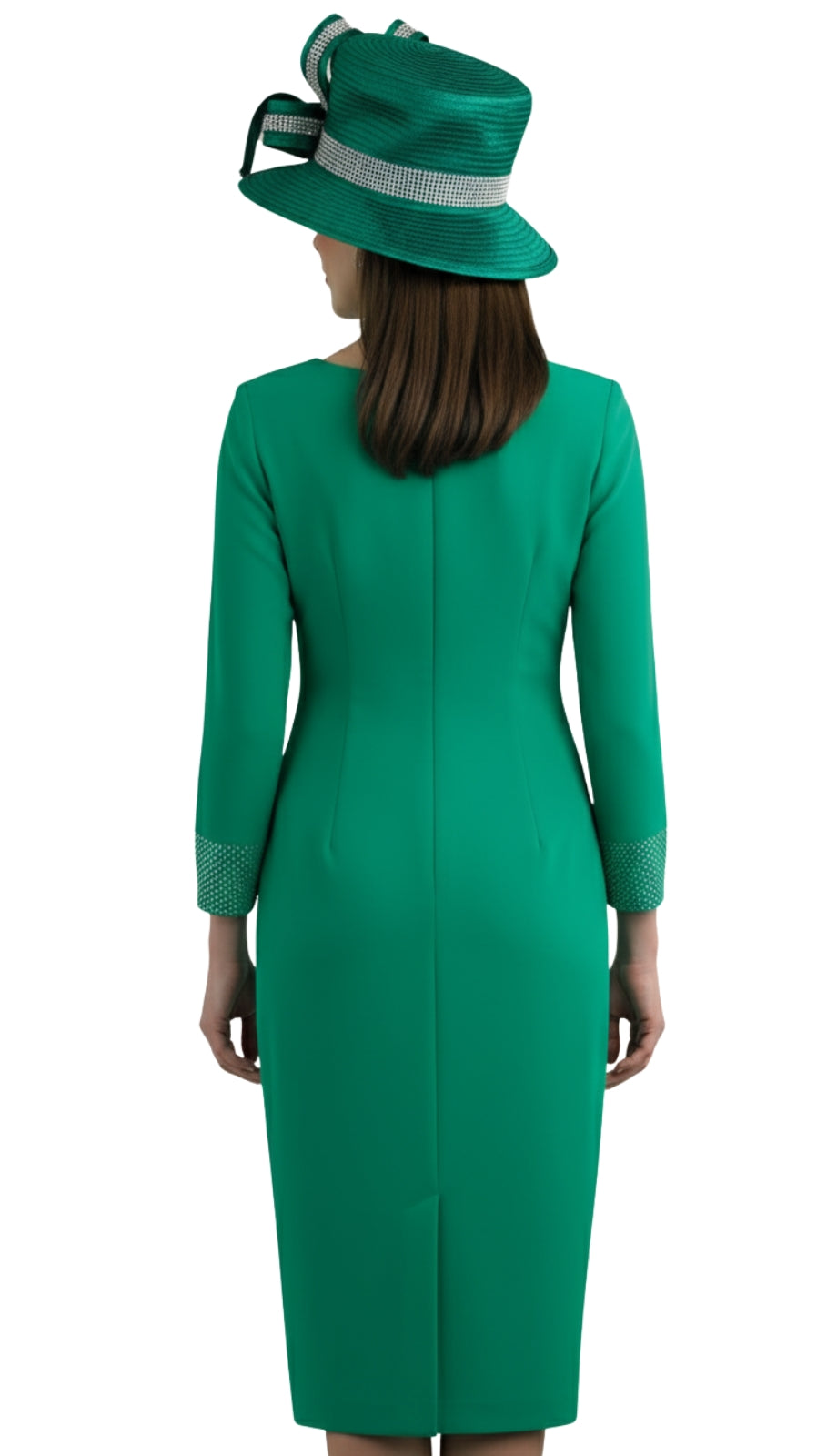 Lily And Taylor 4670-EMR Ladies Dress