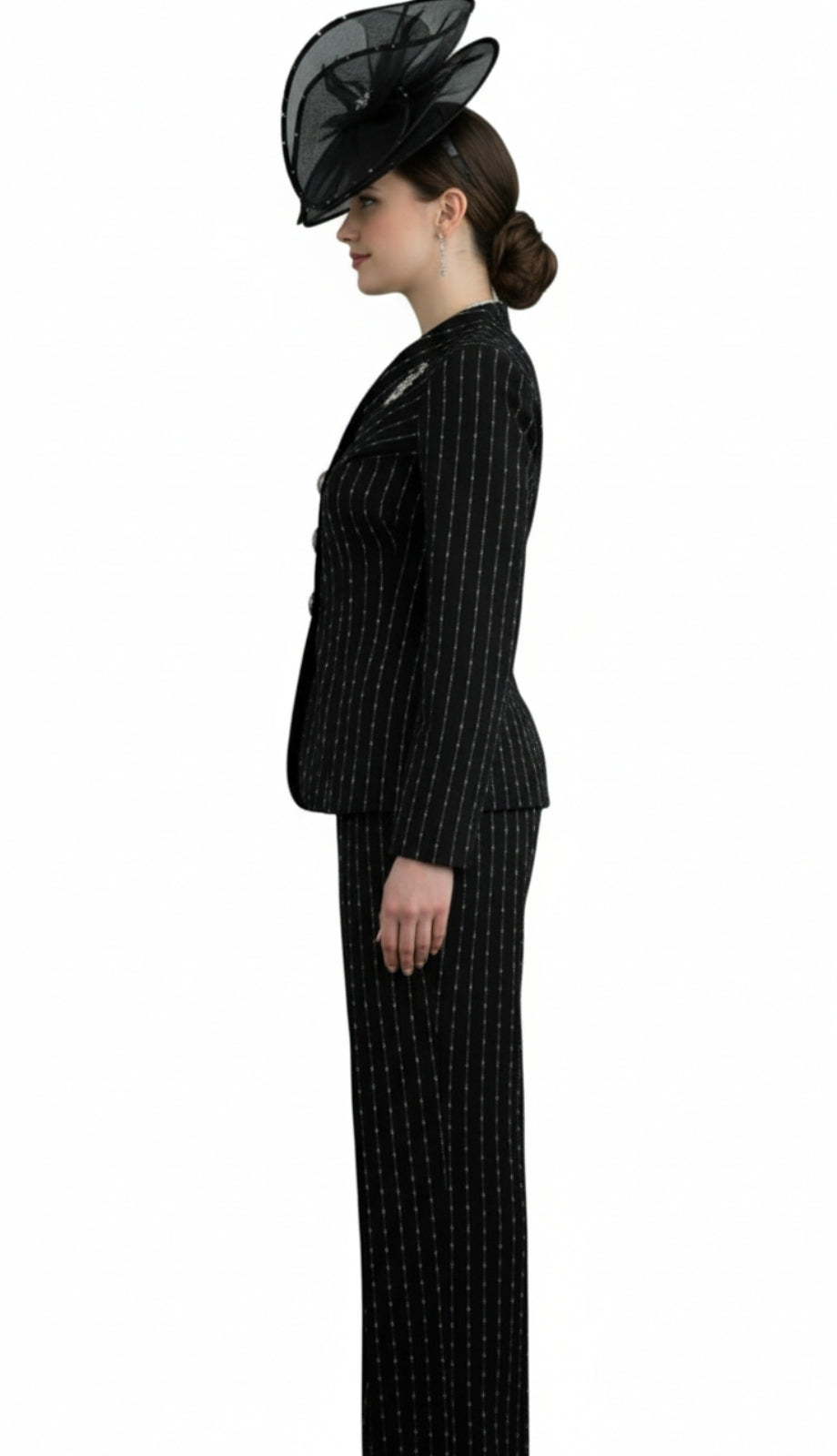 Lily And Taylor 4754-IH Ladies Pant Suit