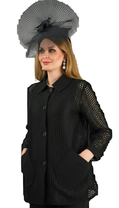 Lily And Taylor 4781-BLK Church Dress Church Dress