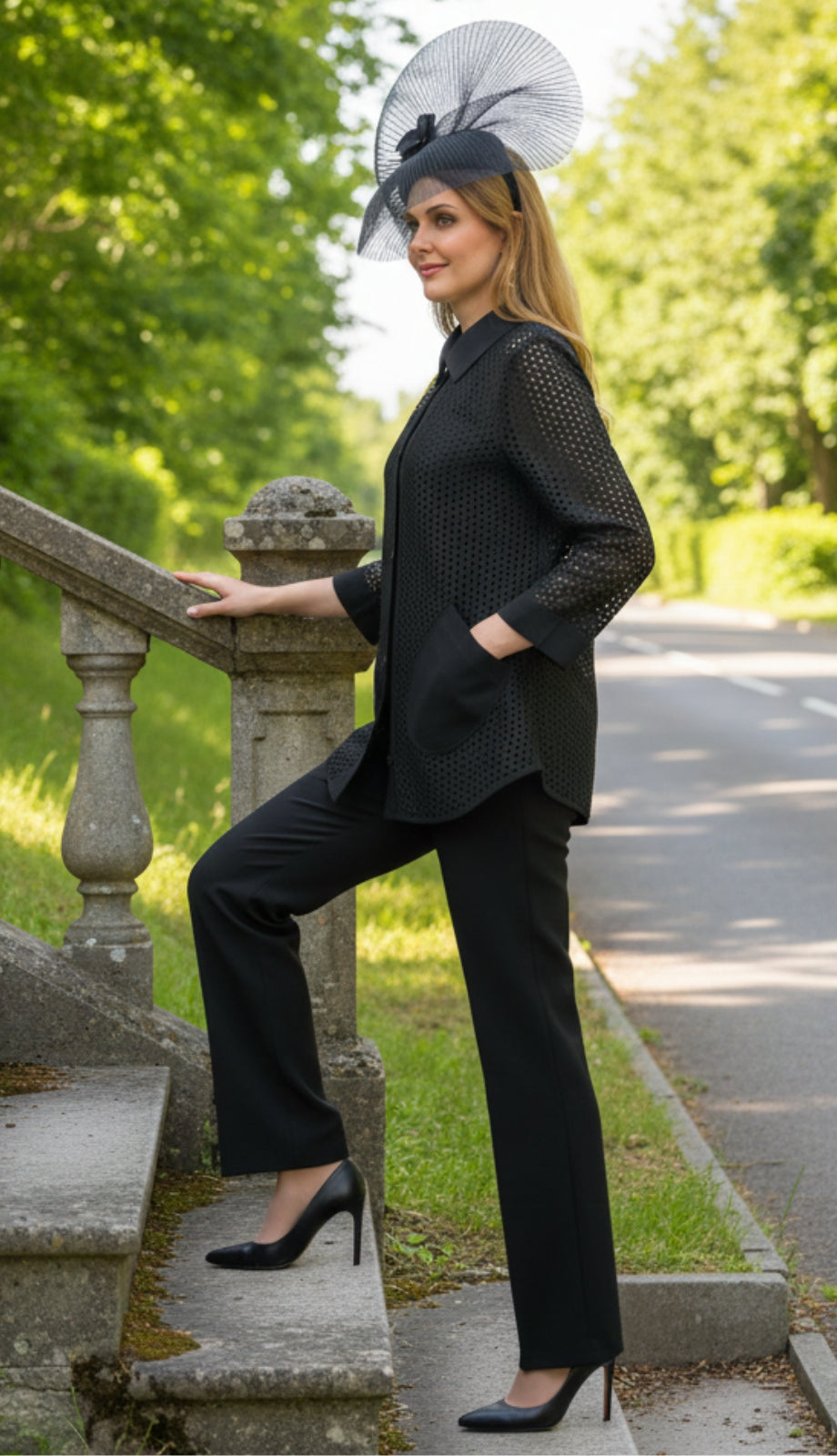 Lily And Taylor 4781-BLK Church Dress Church Dress