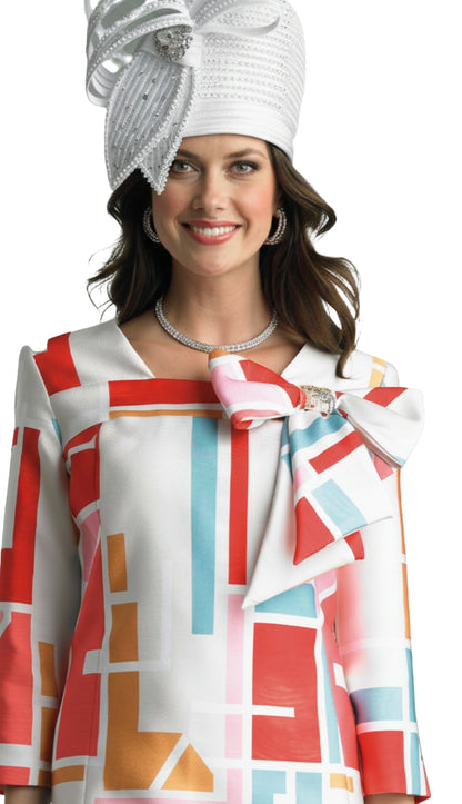 Lily And Taylor 4812-RUST-QS Church Suit