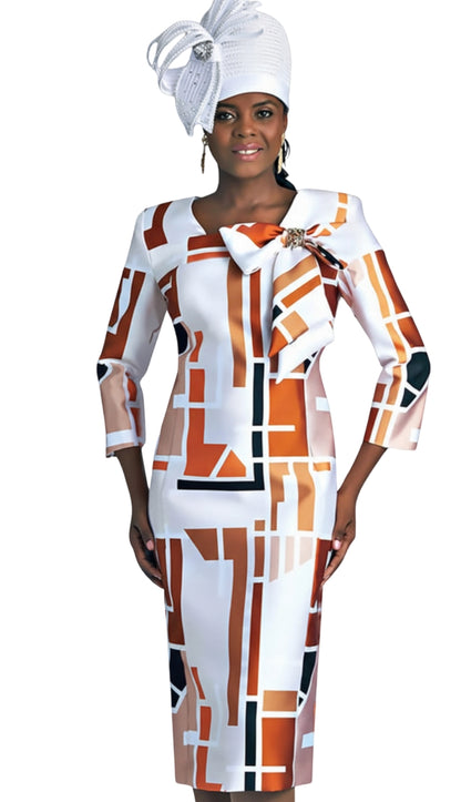 Lily And Taylor 4812-RUST-IH Church Suit