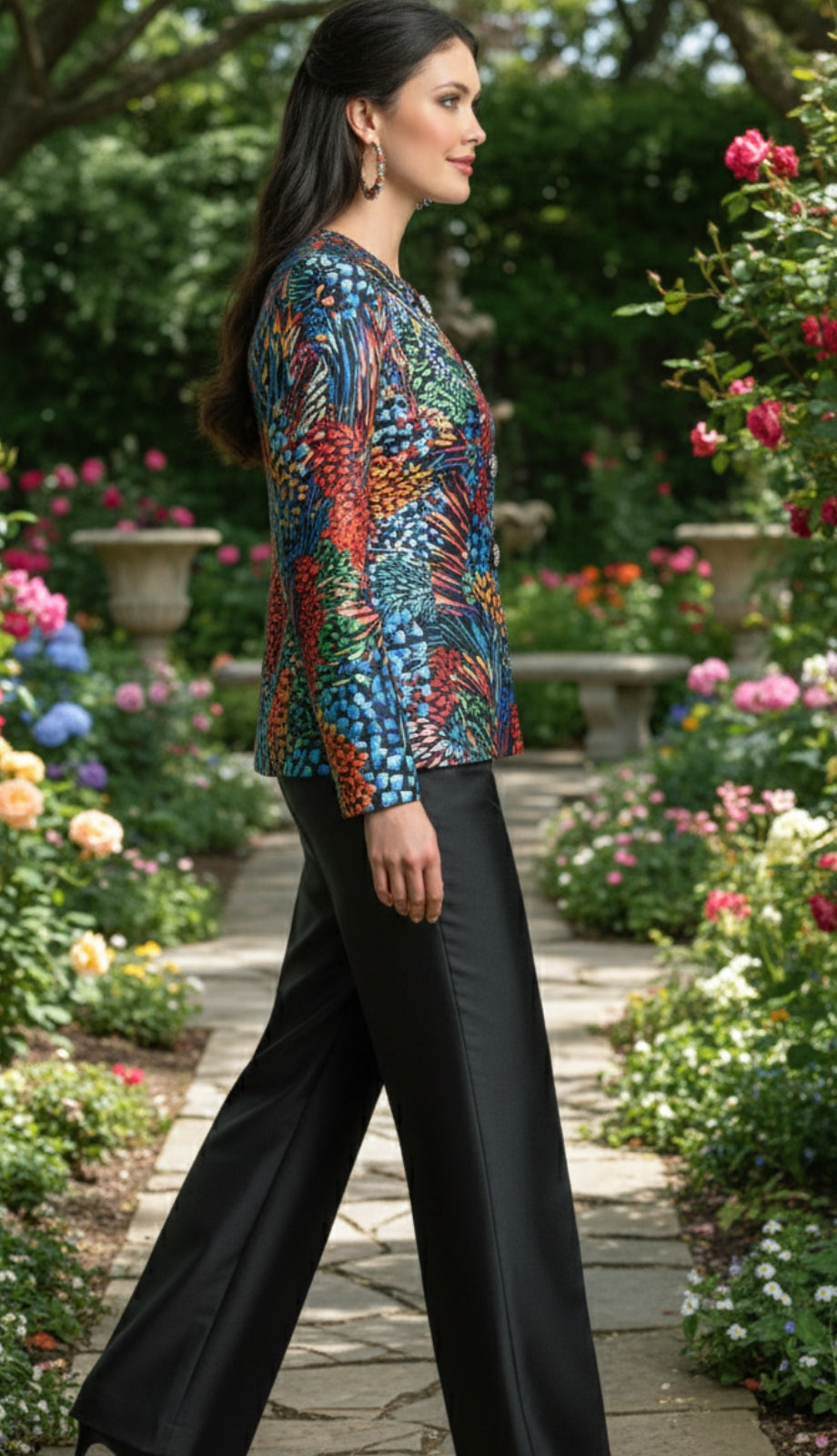 Lily And Taylor 4820 Ladies Pant Suit