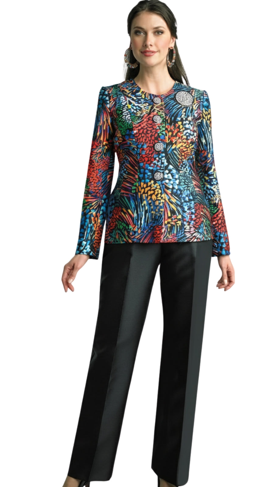 Lily And Taylor 4820 Ladies Pant Suit