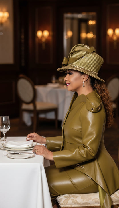 Dorinda Clark Cole 4852-OLV-QS Church Suit